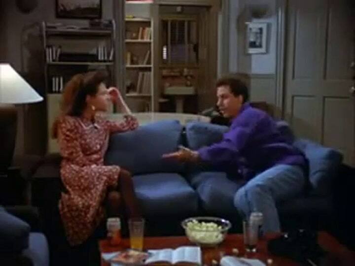 Jerry y Elaine se ponen de acuerdo. Fuente: Youtube