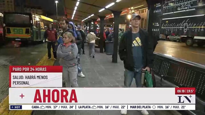 Tercer paro general y dificultades para viajar: el testimonio de la gente