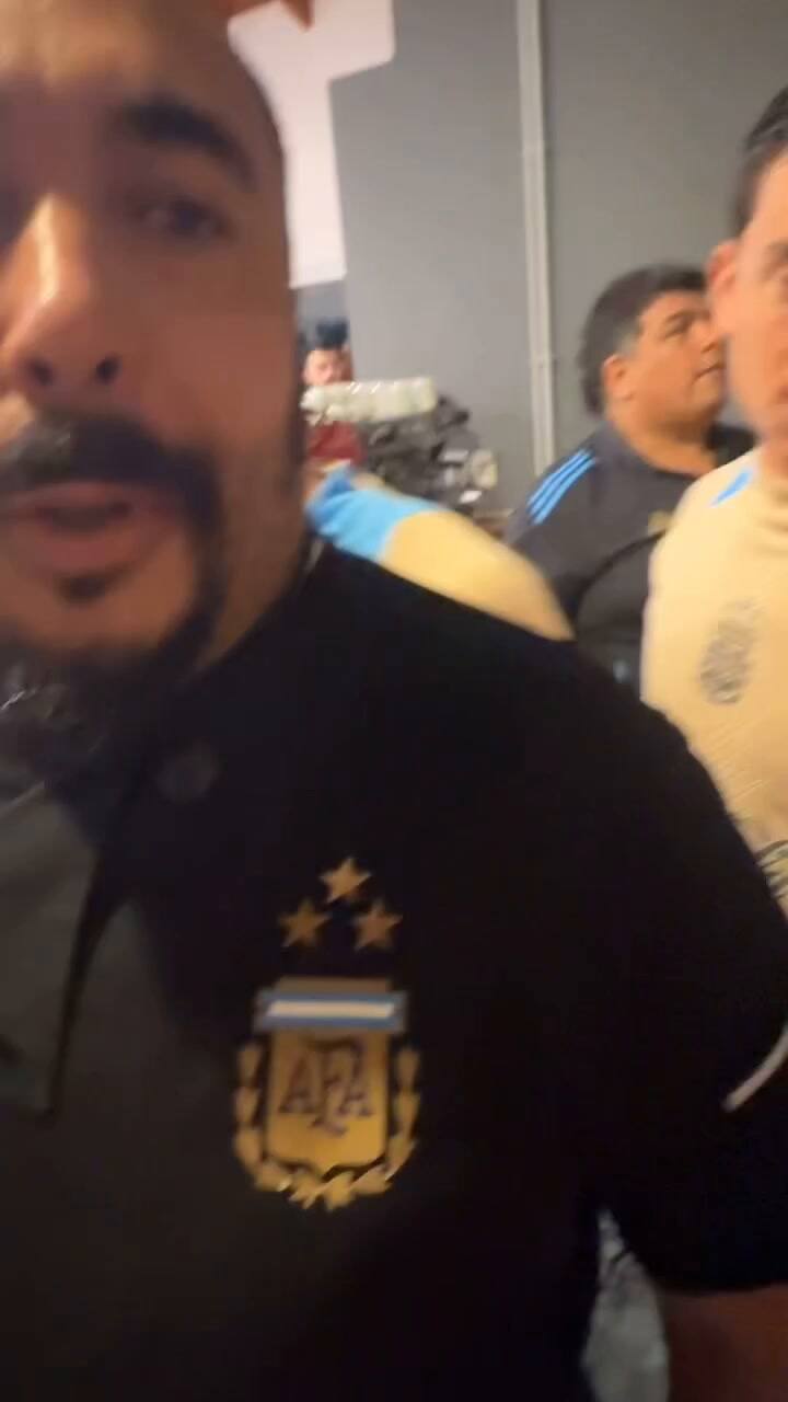 Dibu Martinez mostró la intimidad del plantel de la selección argentina