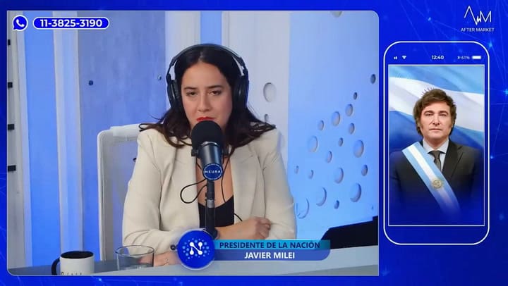 Milei: "Los medios son enemigos del Gobierno"