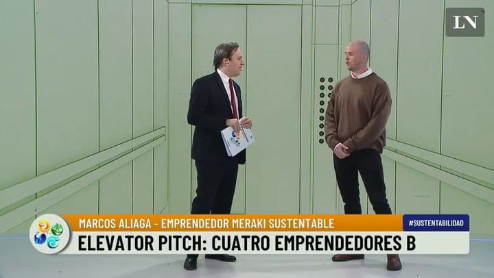Marcos Aliaga, Emprendedor Meraki Sustentable