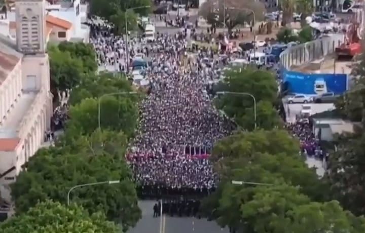 Público para el partido de la Selección
