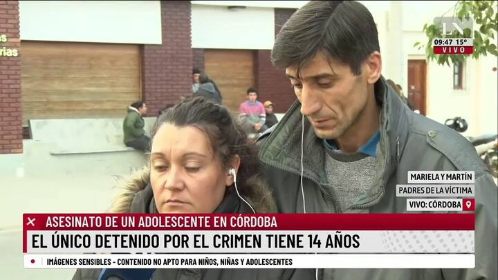 Encontraron muerto a un chico de 14 años en Córdoba