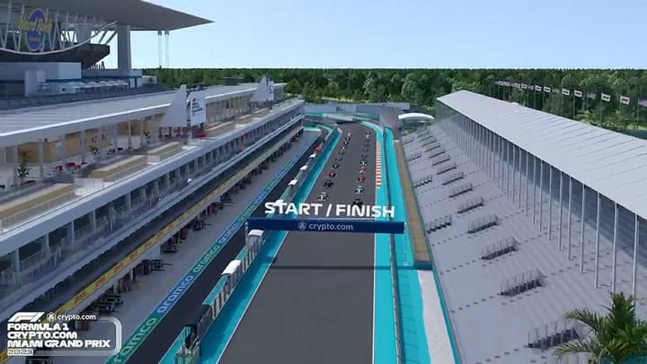 Así lucirá el Gran Premio de Miami 2023