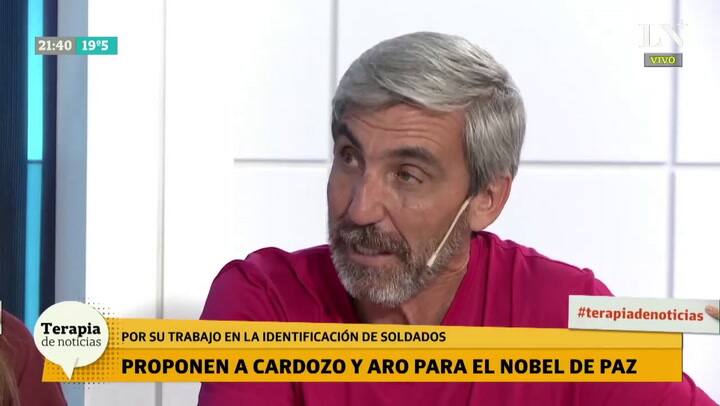 Julio Aro sobre su postulación como premio nobel de la paz