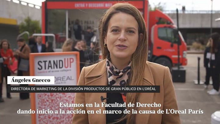 “Stand Up, contra el Acoso Callejero” es una iniciativa de L’Oréal Paris