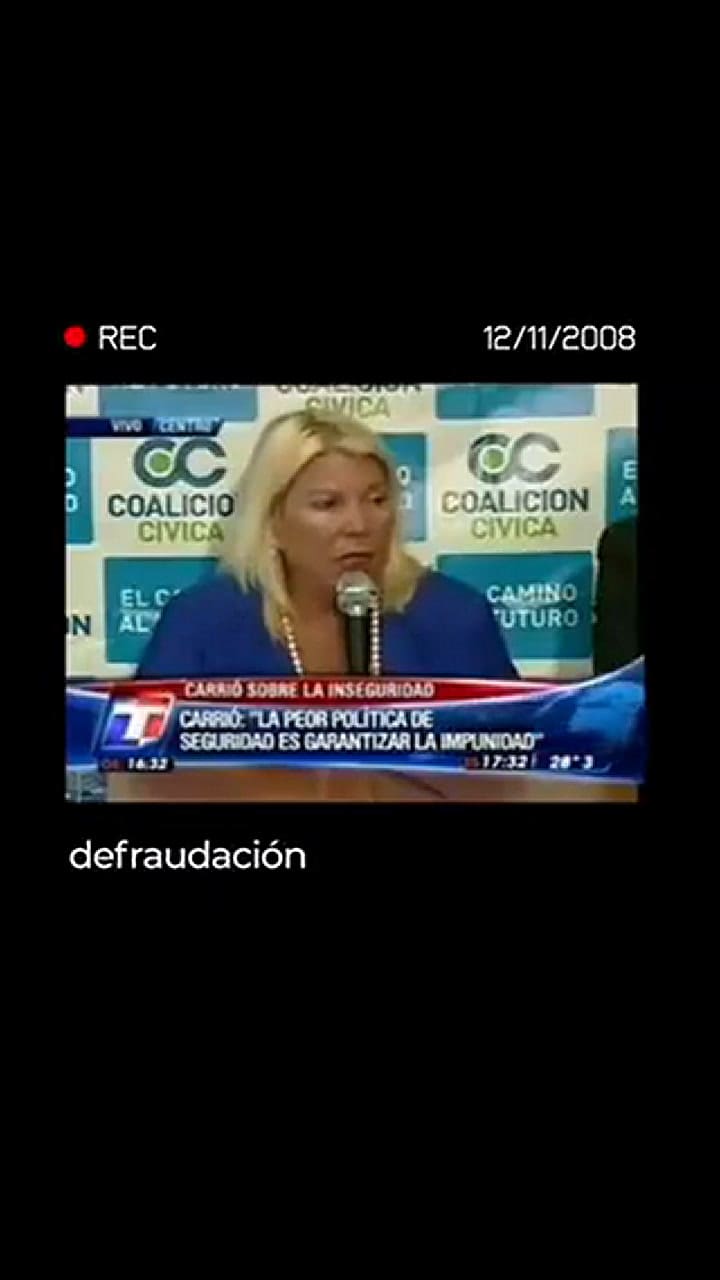 El diputado Juan Manuel López compartió un video de Elisa Carrió