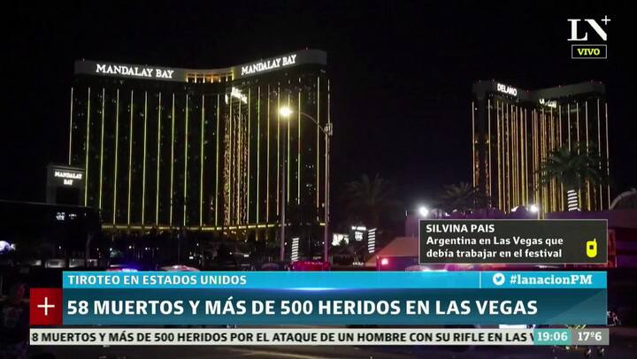 El testimonio de la argentina que se salvó del tiroteo en Las Vegas
