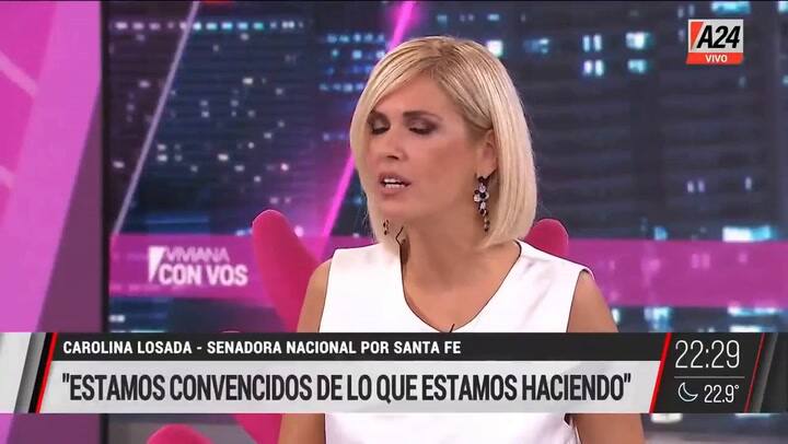 Viviana Canosa volvió a mencionar a L-Gante en su programa