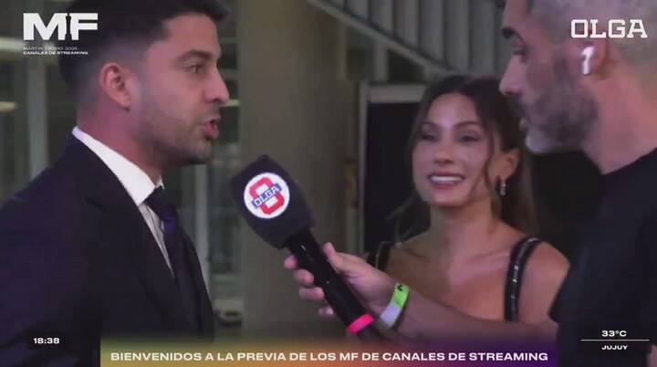 Gastón Edul contó el percance que sufrió en la previa de los Martín Fierro de Streaming