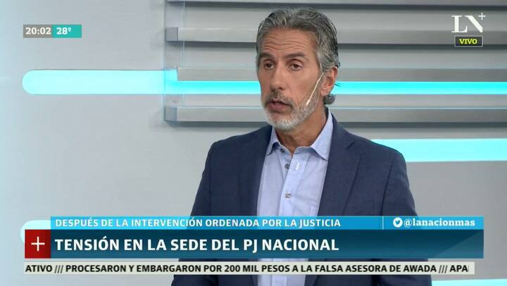 Tensión en la sede del PJ nacional