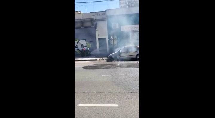 Incendio en Colegiales por un escape de gas
