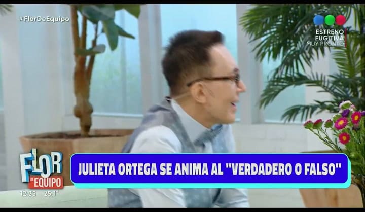 Julieta Ortega le recriminó en vivo a Silvina Luna haber salido con su ex Iván Noble