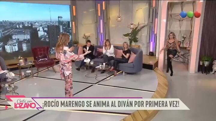 Rocío Marengo en el diván de Vero - Fuente: telefe