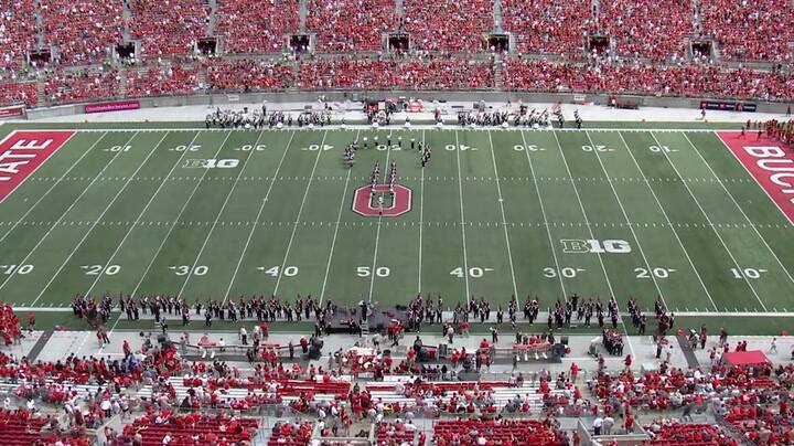 El homenaje de la Ohio State Band a Freddie Mercury - Fuente: YouTube