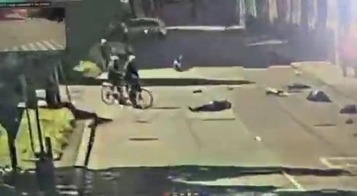 Feroz accidente en Módena