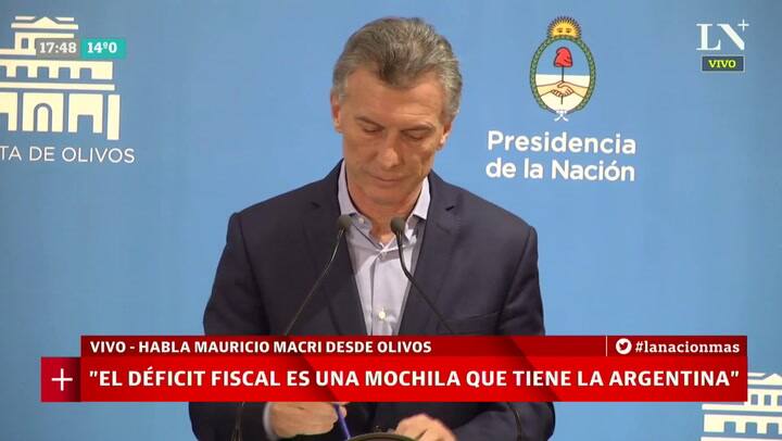 Mauricio Macri: 'El FMI no habló de leyes laborales'