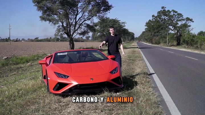 Prueba de LN Movilidad del Lamborghini Huracan Spyder EVO