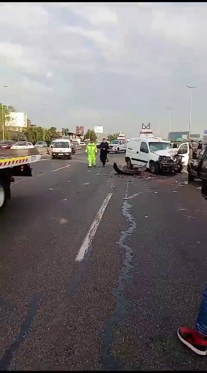 Chocaron dos autos en la Panamericana y falleció un hombre de 84 años