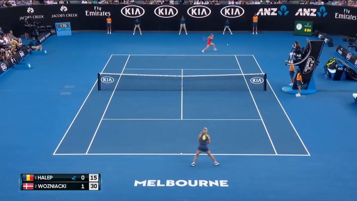 Los mejores momentos del partido Simona Halep vs. Caroline Wozniacki
