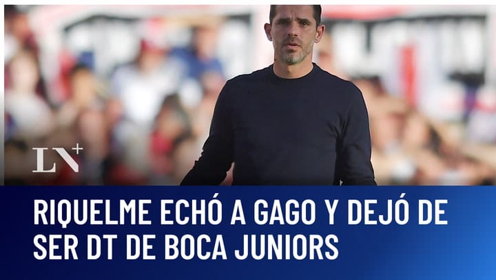 Gago dejó de ser el director técnico de Boca: ya se despidió del plantel