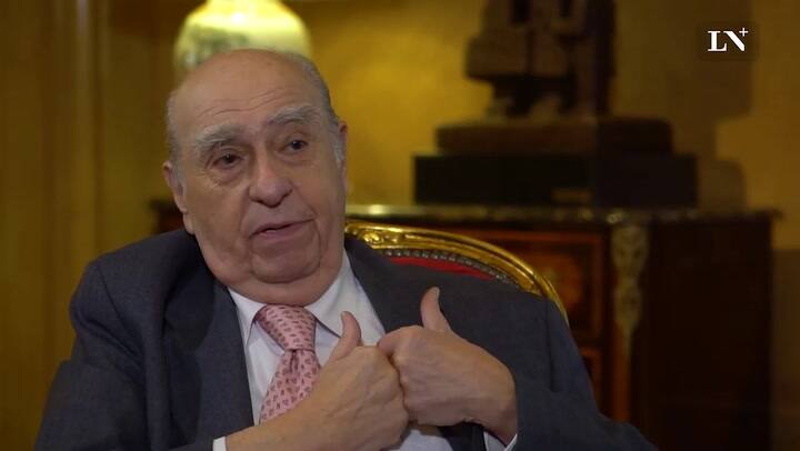 Julio María Sanguinetti 'La construcción electoral de CFK fue inteligente, pero anómala'