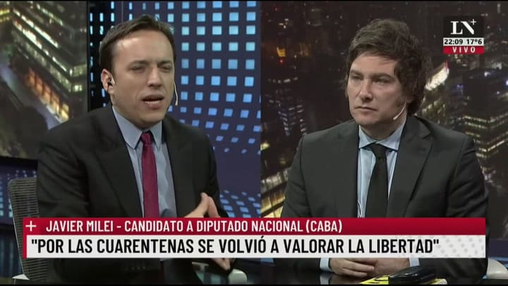 Javier Milei, sobre Axel Kicillof: “Es increíble que este muchacho tenga título de economista”