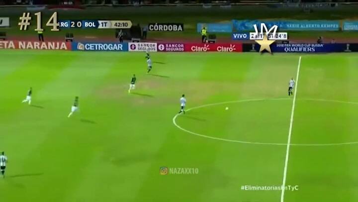 Gambetas de Messi en el seleccionado