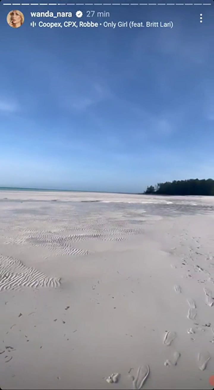 Las increíbles vacaciones de Wanda Nara y Mauro Icardi