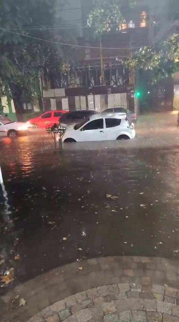 Se dio en el marco de una alerta amarilla por tormentas