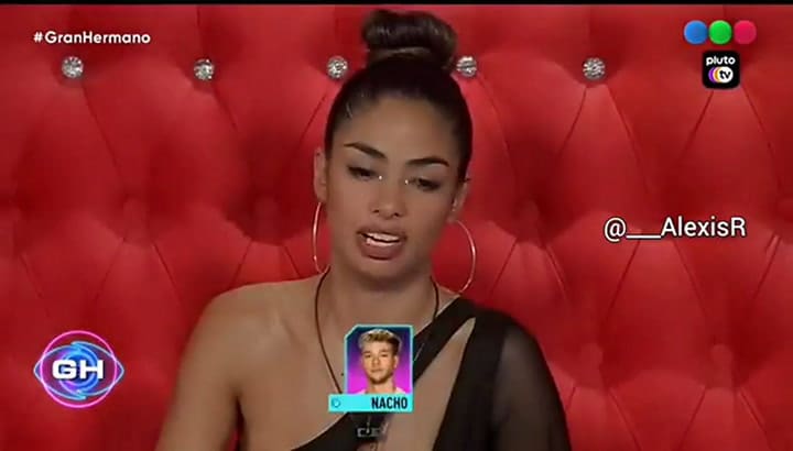 Daniela hizo la espontánea