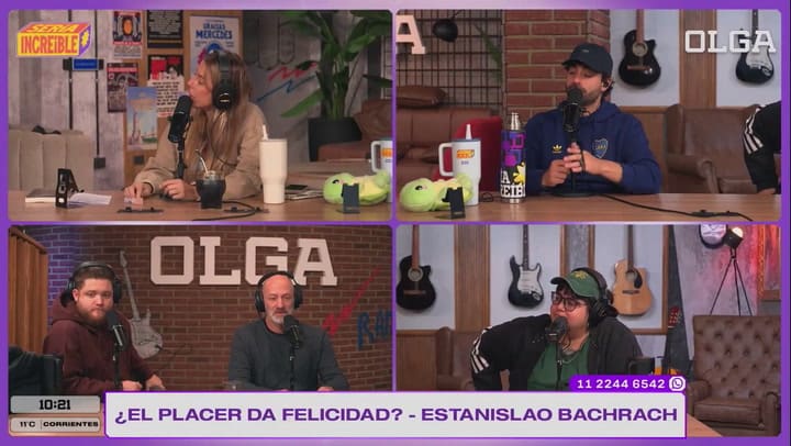 El tenso momento entre Nati Jota y Estanislao Bachrach