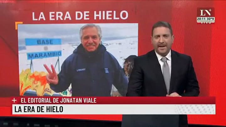 La era del hielo. El editorial de Jonatan Viale.