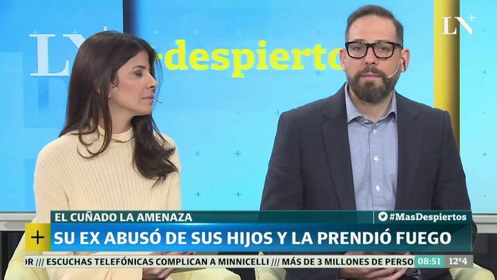 Macarena Alba: su ex abusó de sus hijos y la prendió fuego