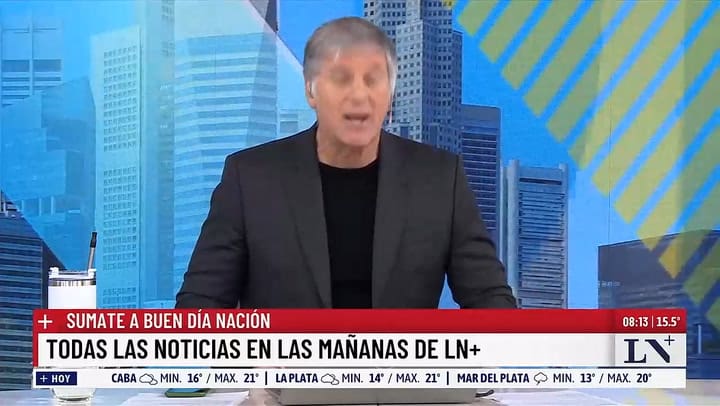 Jorge Tartaglione en LN+ en el Dia Mundial del corazon