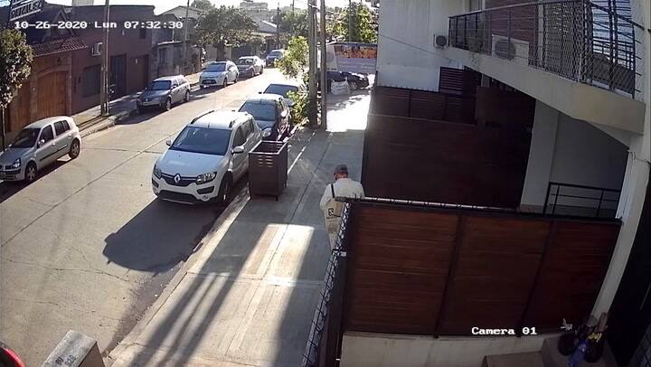 Uno de los robos ocurridos en Villa Sarmiento, partido de Morón