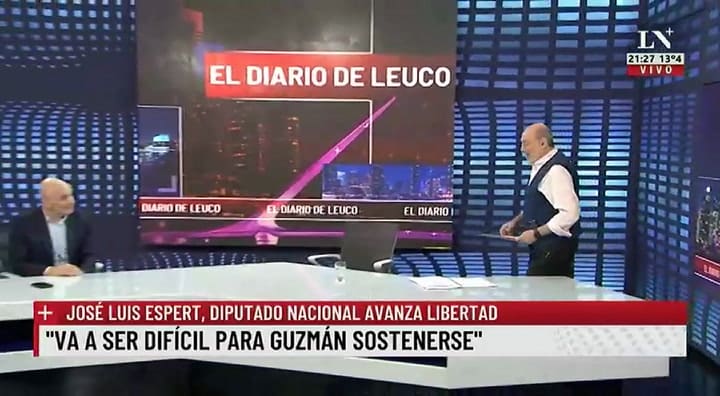 La declaración de Espert en LN+