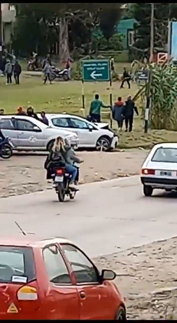 La batalla campal desatada por el choque