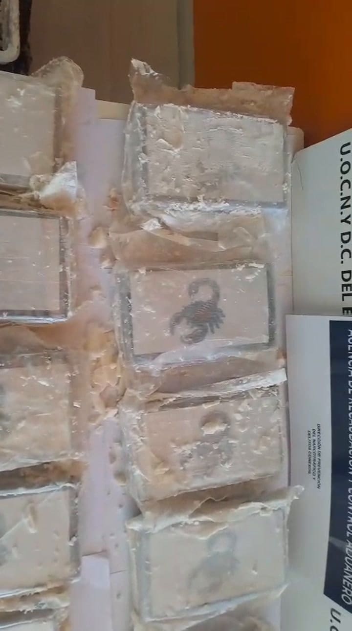 La cocaína hallada en un departamento de Palermo