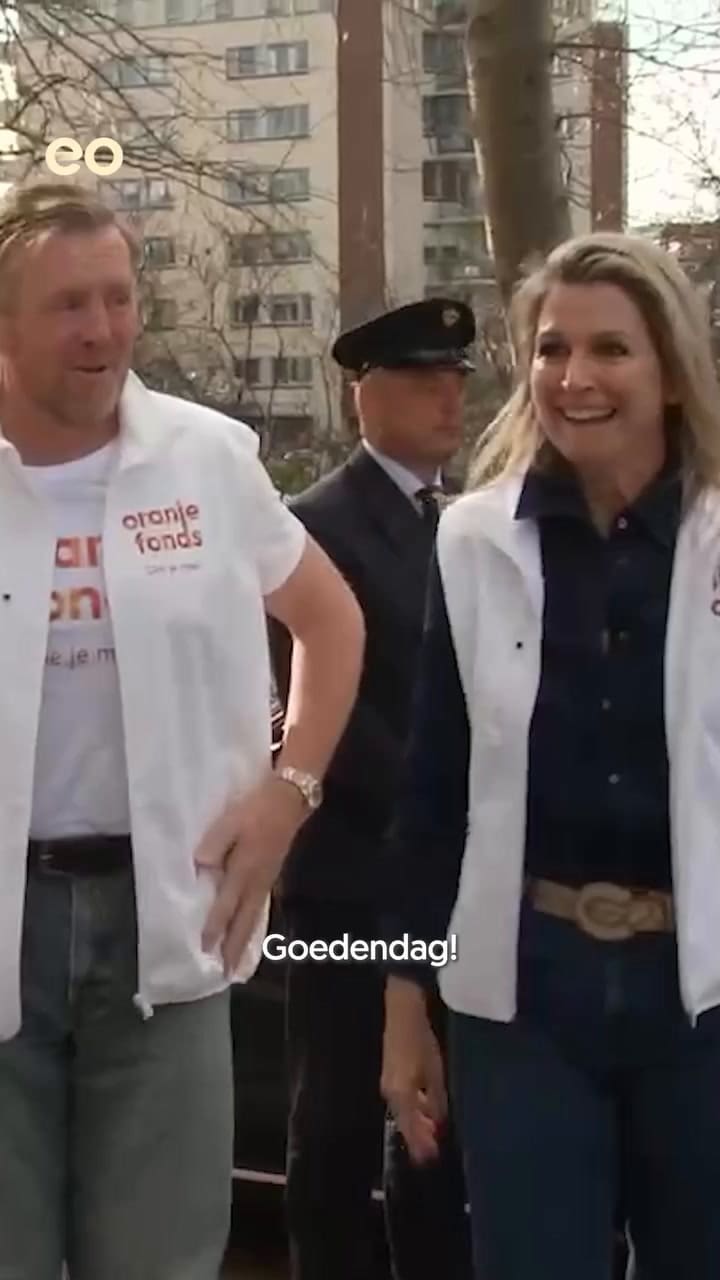 La actividad solidaria que encabezaron el rey Guillermo Alejandro y la reina Máxima