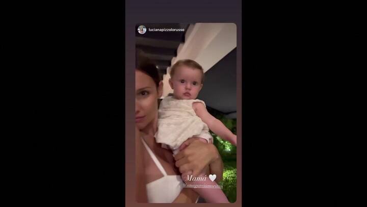 El tierno video de Ana García Moritán diciéndole “mamá” a Pampita por primera vez