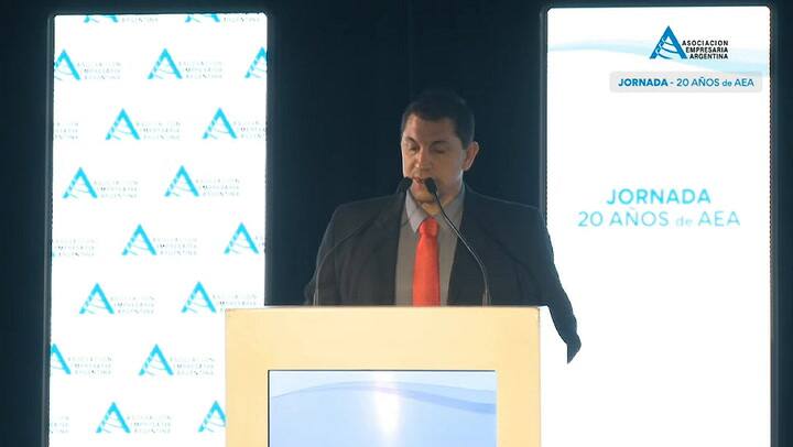 El mensaje del presidente en la celebración por los 20 años de la Asociación Empresaria Argentina