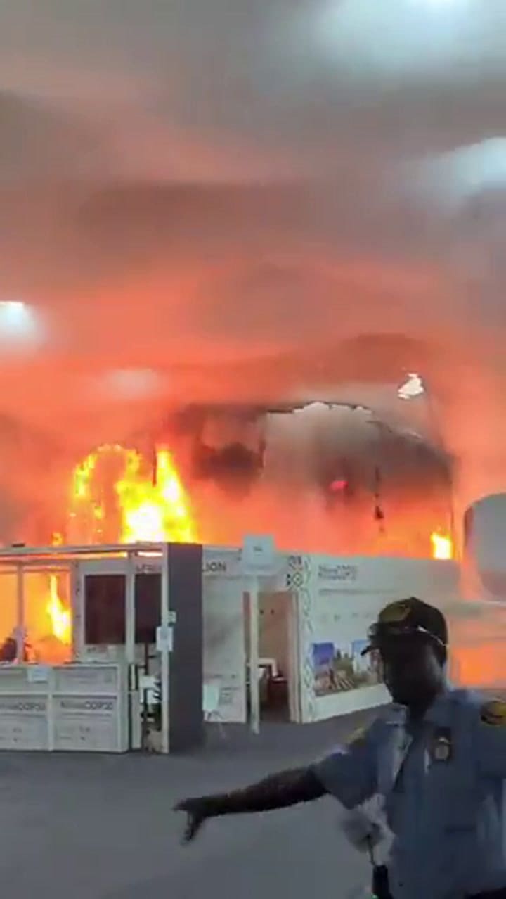 Incendio en la COP 30