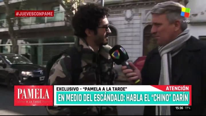 El Chino Darín habló sobre la polémica entre su padre y Valeria Bertuccelli - Fuente: América
