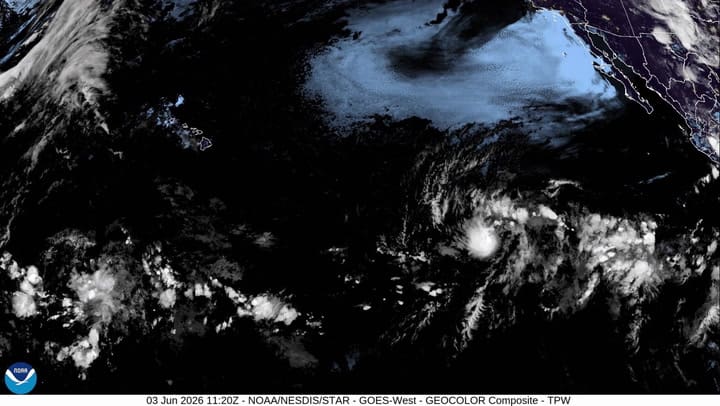 Depresión Tropical En El Pacífico