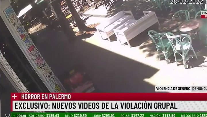 Violación grupal en Palermo: nuevo video y una prueba contundente contra los acusados