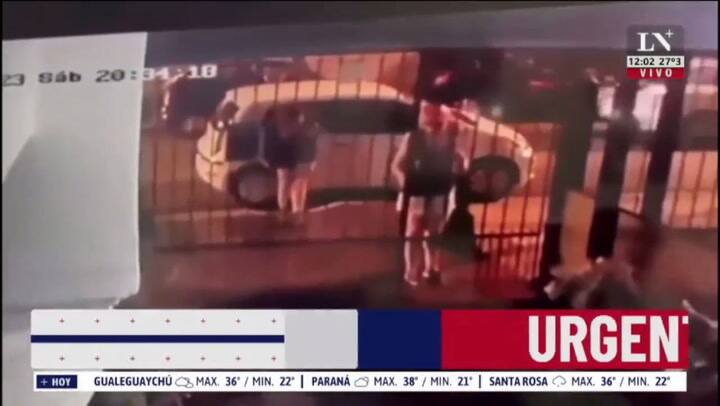 Violento robo piraña en Ramos Mejía