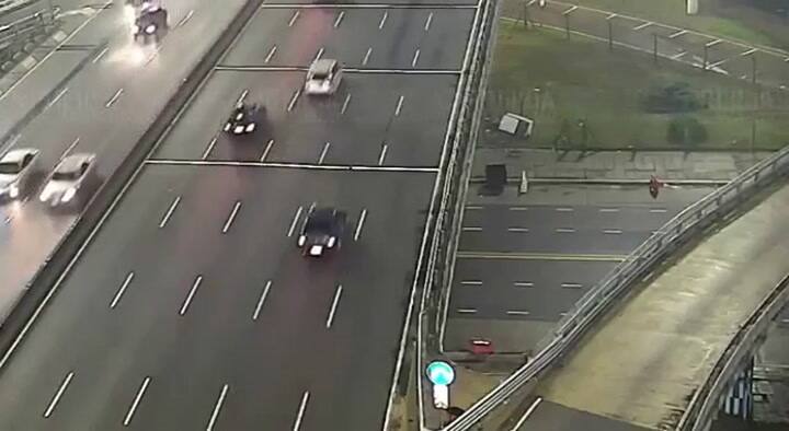 El accidente automovilistico de la General Paz completo - Fuente: Seguridad BA