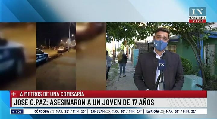 Matan de cuatro puntazos a un joven de 17 años