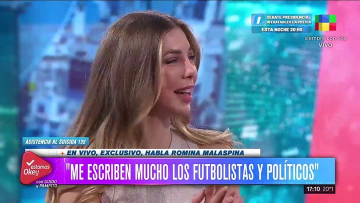 Romina Malaspina reveló el peculiar vínculo que tiene con Sofía Clerici